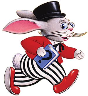 Book bunny